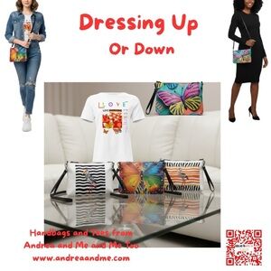 Cute Butterflies and Birds Crossbody purses